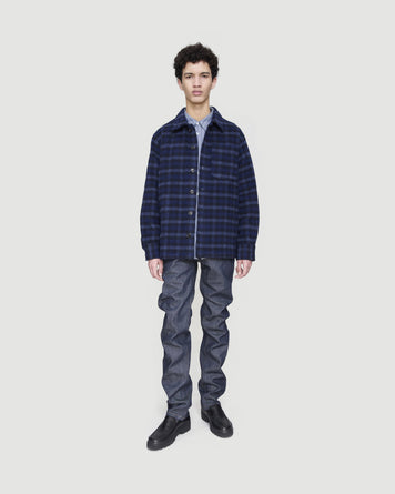 A.P.C. Surchemise Stanley Dark Navy Shirt L/S Men