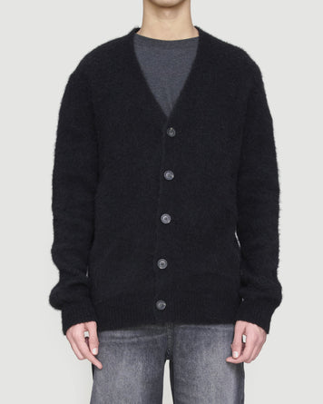 A.P.C. Cardigan Davis Black Knitwear Men