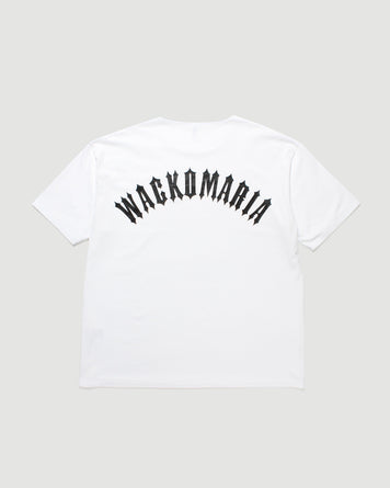 Wacko Maria Washed Heavy Weight T-Shirt (Type-1) White T-shirt S/S Men