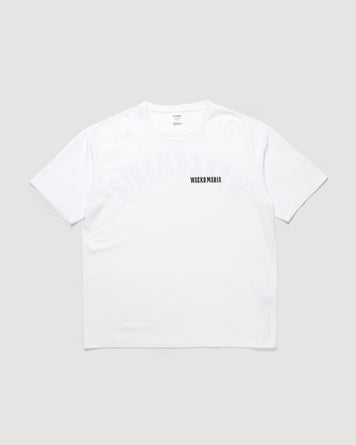Wacko Maria Washed Heavy Weight T-Shirt (Type-1) White T-shirt S/S Men