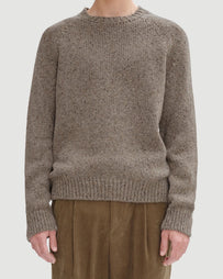 A.P.C. Pull Harris Taupe Knitwear Men