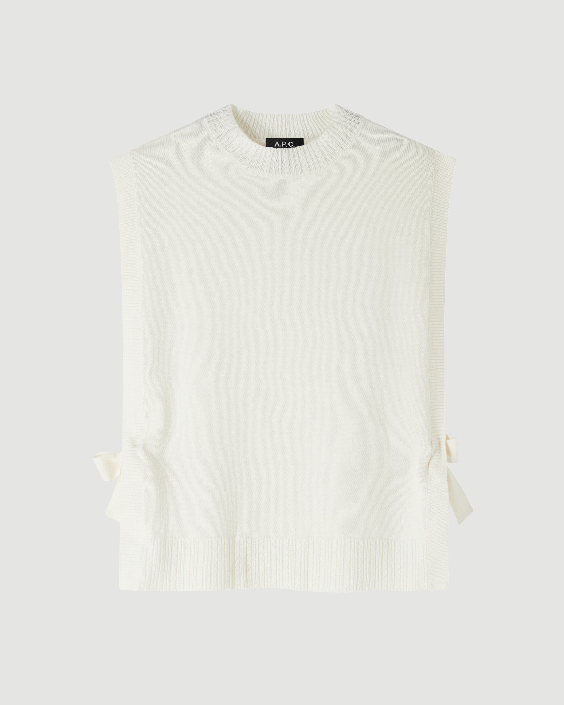 A.P.C. Pull Margot Ecru Knitwear Women