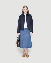 A.P.C. Veste Becca Dark Navy Sweater Women