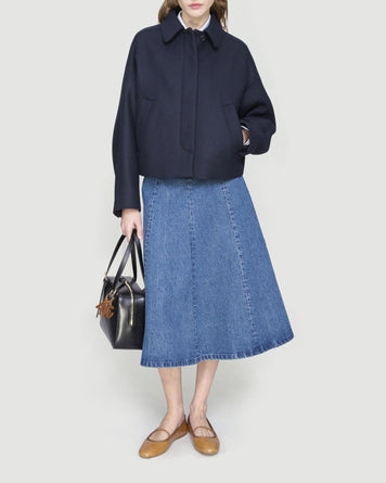 A.P.C. Veste Becca Dark Navy Sweater Women