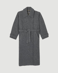 A.P.C. Manteau Lea Heather Grey JKT Long Women