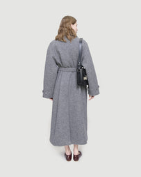 A.P.C. Manteau Lea Heather Grey JKT Long Women