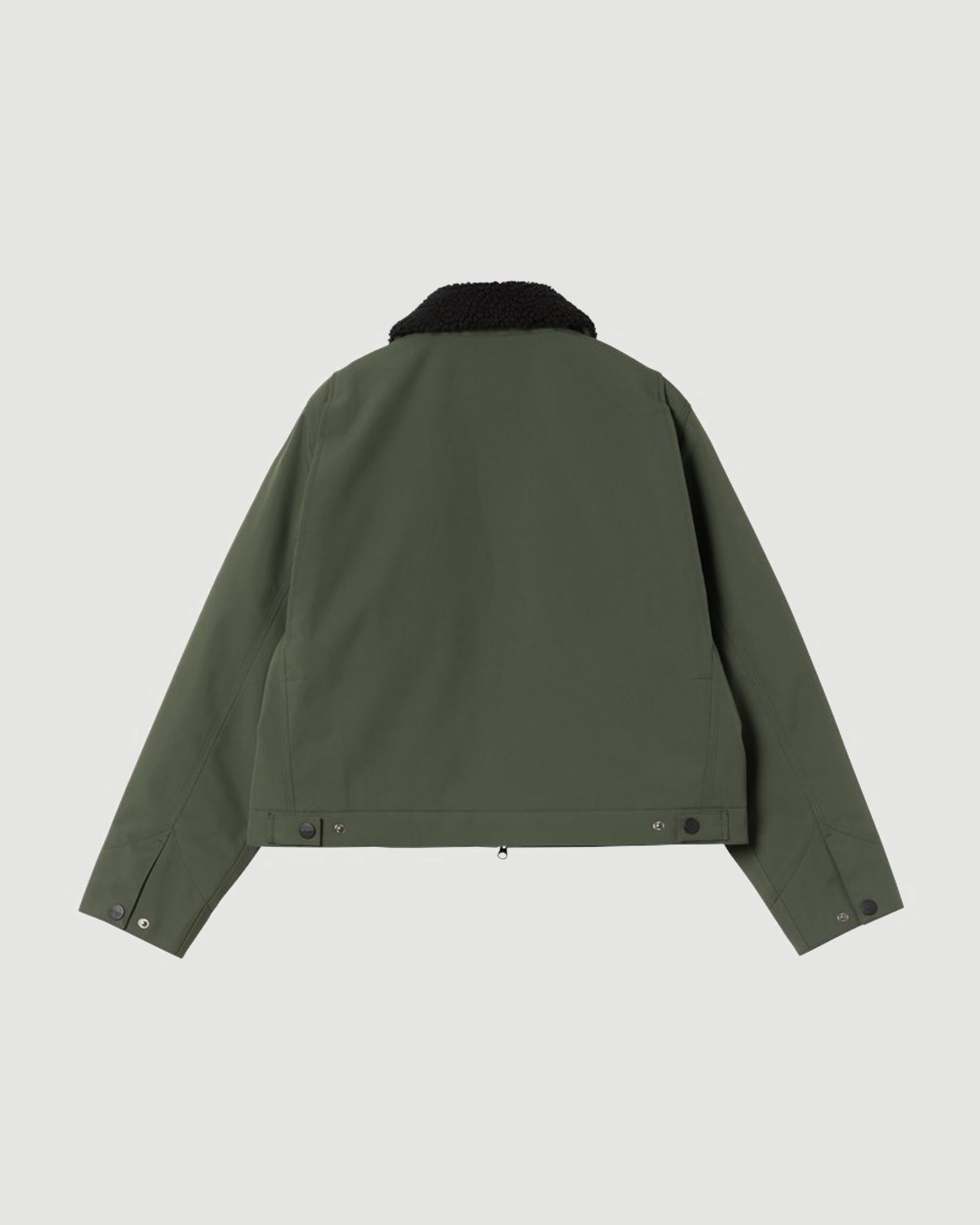 Carhartt WIP W' Newirk Jacket Canvas Opuntia/Wild Dog Print JKT Short Men