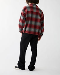 Wacko Maria Ombre Check 50's Jacket (Type-1) Red JKT Short Men