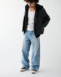 Wacko Maria Single Riders Leather Jacket (Type-2) Black JKT Short Men