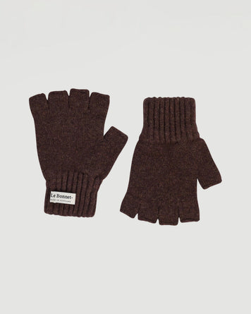 Le Bonnet Gloves Fingerless Gingerbread Gloves Men