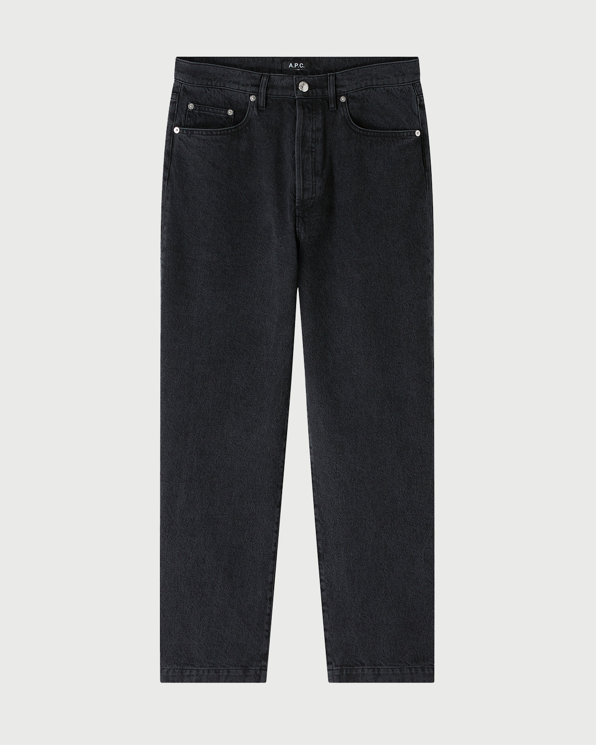 A.P.C. Jean Achille Washed Black Denim Men