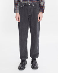 A.P.C. Jean Achille Washed Black Denim Men