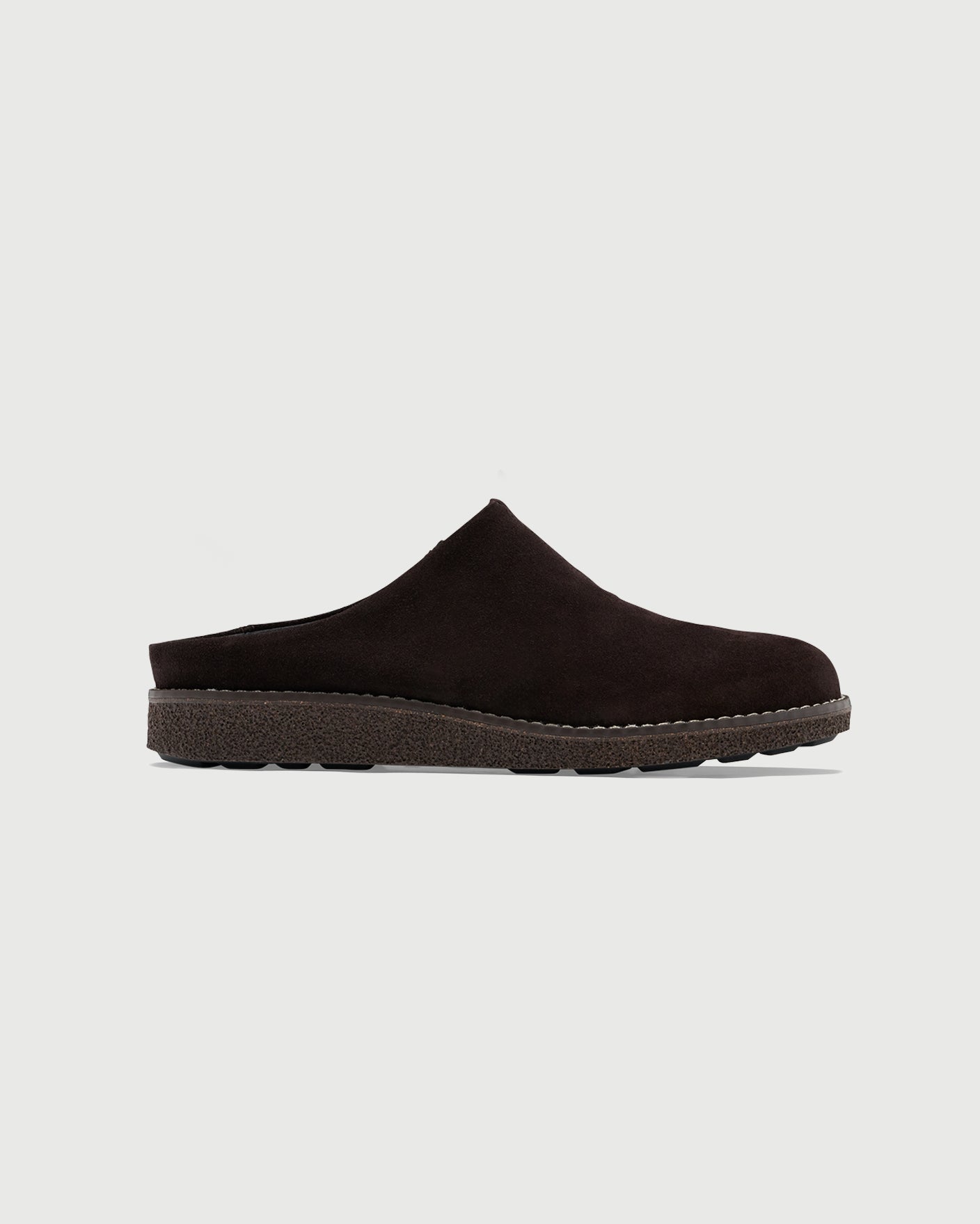 Blundstone Aerocork Suede Clog Deepest Brown Shoes Leather Unisex