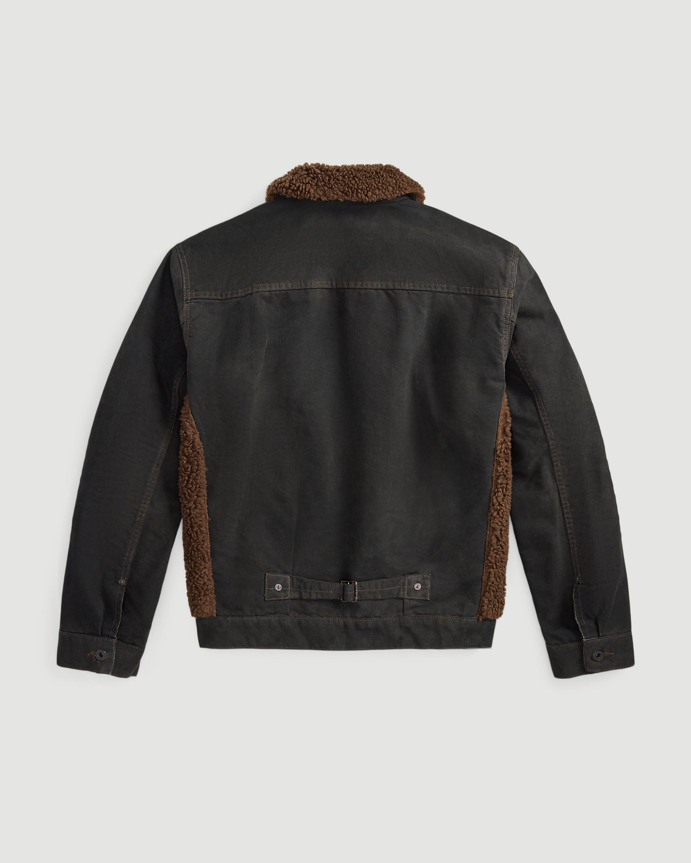 RRL Goodnight GRZ Moto Jacket Vintage Black JKT Short Men