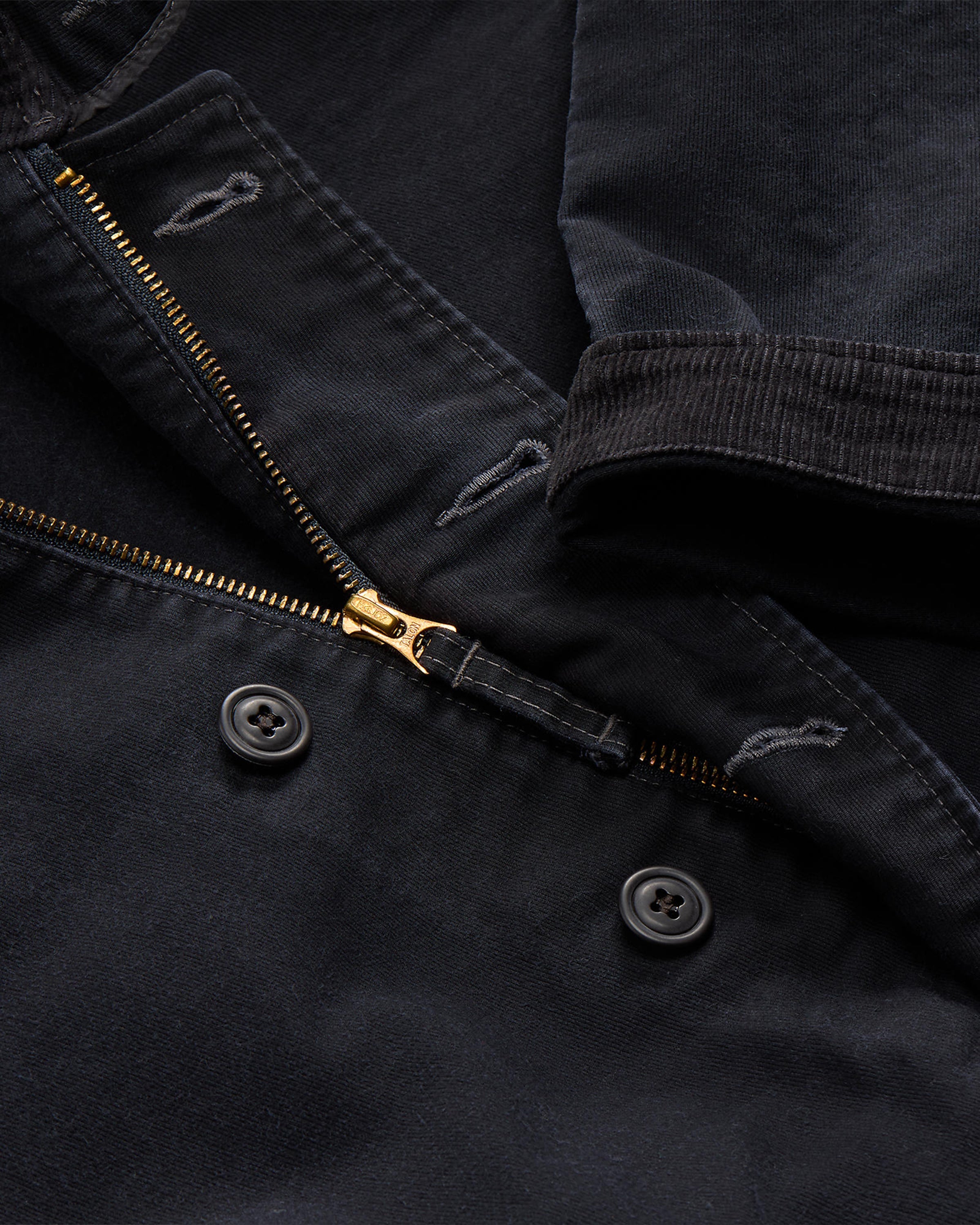 RRL Bower Deck Cotton Jacket Dark Navy JKT Short Men