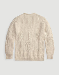 RRL Rollneck PO Long Sleeve Pullover Cream T-shirt L/S Men