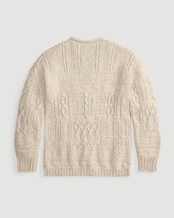 RRL Rollneck PO Long Sleeve Pullover Cream T-shirt L/S Men