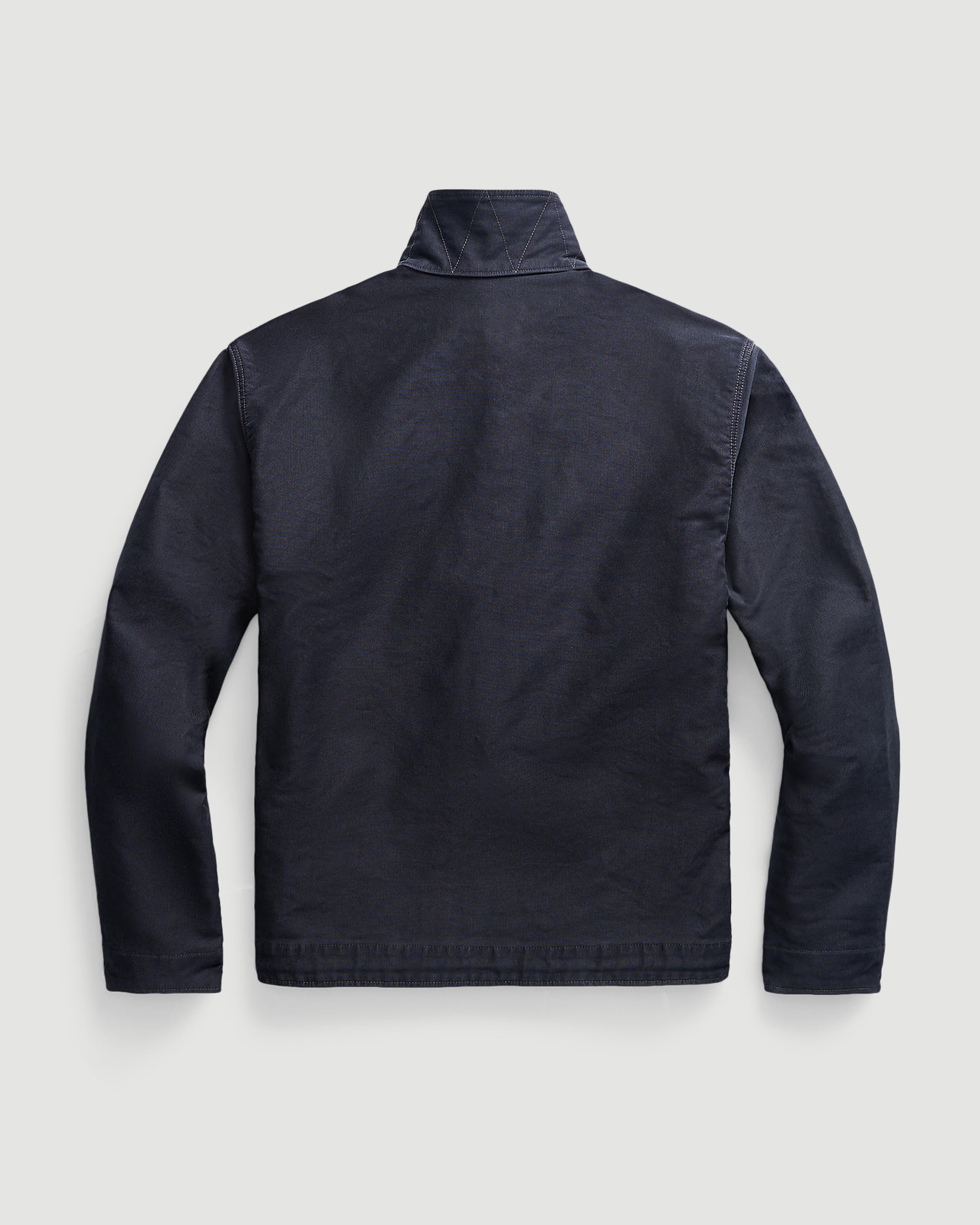 RRL Bower Deck Cotton Jacket Dark Navy JKT Short Men