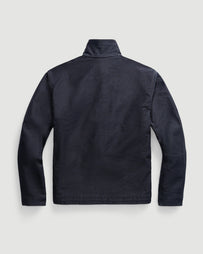 RRL Bower Deck Cotton Jacket Dark Navy JKT Short Men