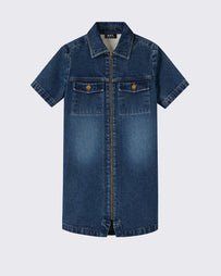 A.P.C. Robe Amanda Washed Indigo Dress