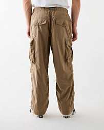 and wander Oversized Cargo Pants Beige Pants Men