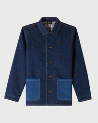 A.P.C. Veste Anthonin Washed Indigo JKT Short Men