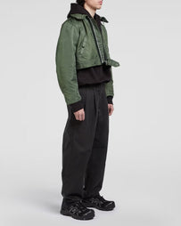 Applied Art Forms BM1-15 Flight Jacket Jennie Green JKT Short Men