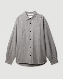 Applied Art Forms PM3-2 Chambray Shirt Grey 1W Shirt L/S Men