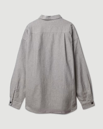 Applied Art Forms PM3-2 Chambray Shirt Grey 1W Shirt L/S Men