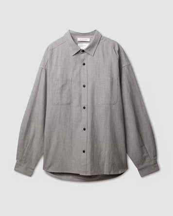 Applied Art Forms PM3-2 Chambray Shirt Grey 1W Shirt L/S Men