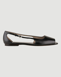 A.P.C. Sandals Astra Black Shoes Leather Women