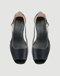 A.P.C. Sandals Astra Black Shoes Leather Women
