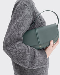 A.P.C. Sac Betty Shoulder Dark Green Bags Women