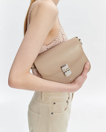 A.P.C. Sac Grace Small Beige Nude WOMEN BAGS