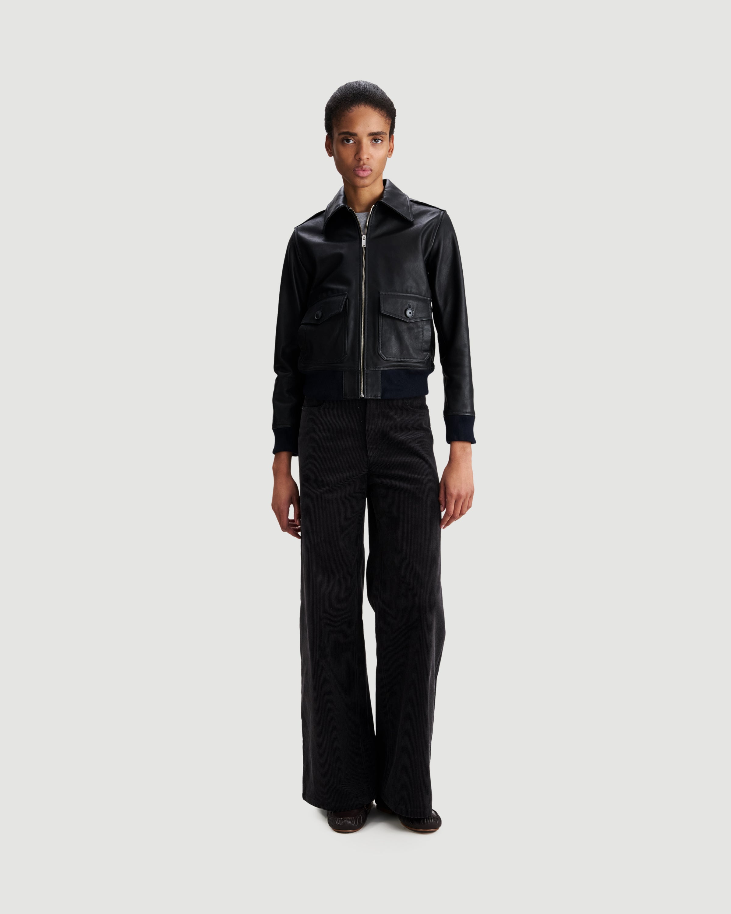 A.P.C. Blouson Gael Black JKT Short Unisex