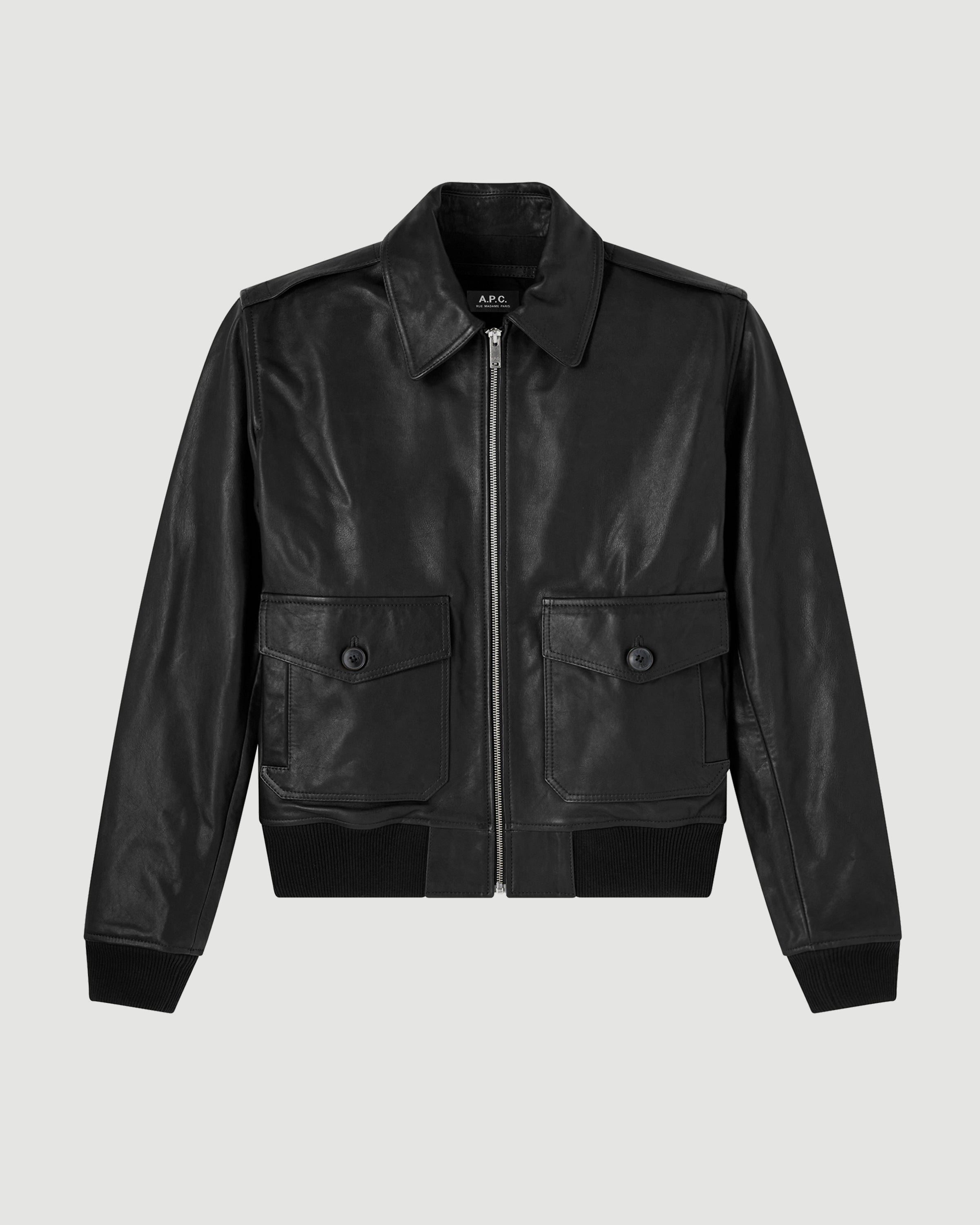 A.P.C. Blouson Gael Black JKT Short Unisex