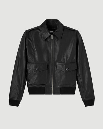 A.P.C. Blouson Gael Black JKT Short Unisex