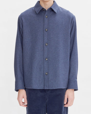 A.P.C. Surchemise Bobby Dark Navy Shirts L/S Men