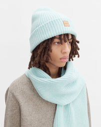 A.P.C. Bonnet Michelle Turquoise Headwear Unisex