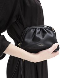 A.P.C. Bourse Ninon Small Black Bags Women