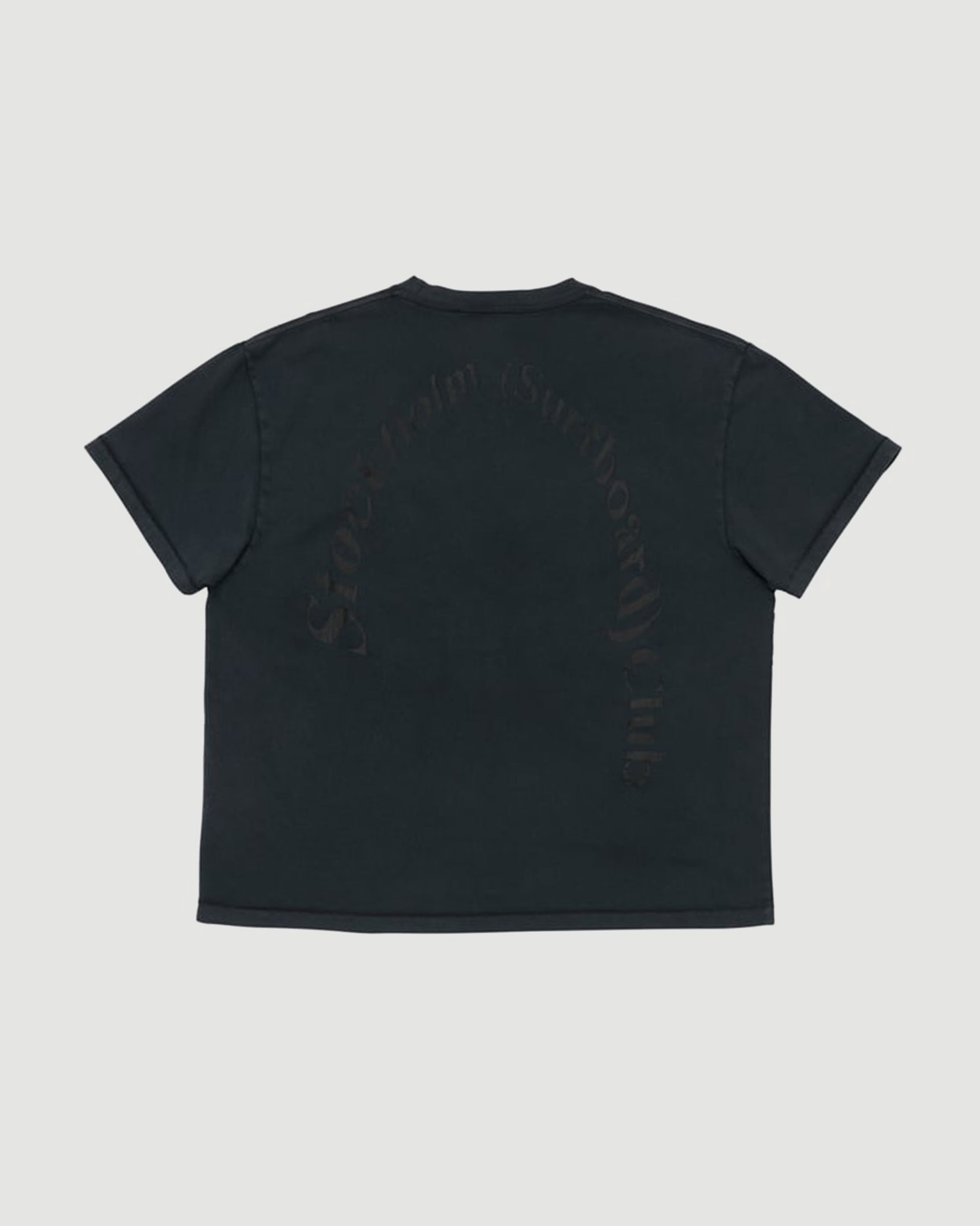 Stockholm Surfboard Club Box Tee Back Logo Black T-shirt S/S Men