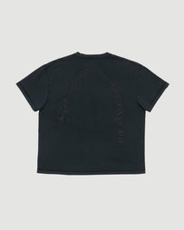 Stockholm Surfboard Club Box Tee Back Logo Black T-shirt S/S Men