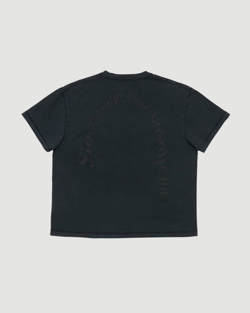 Stockholm Surfboard Club Box Tee Back Logo Black T-shirt S/S Men