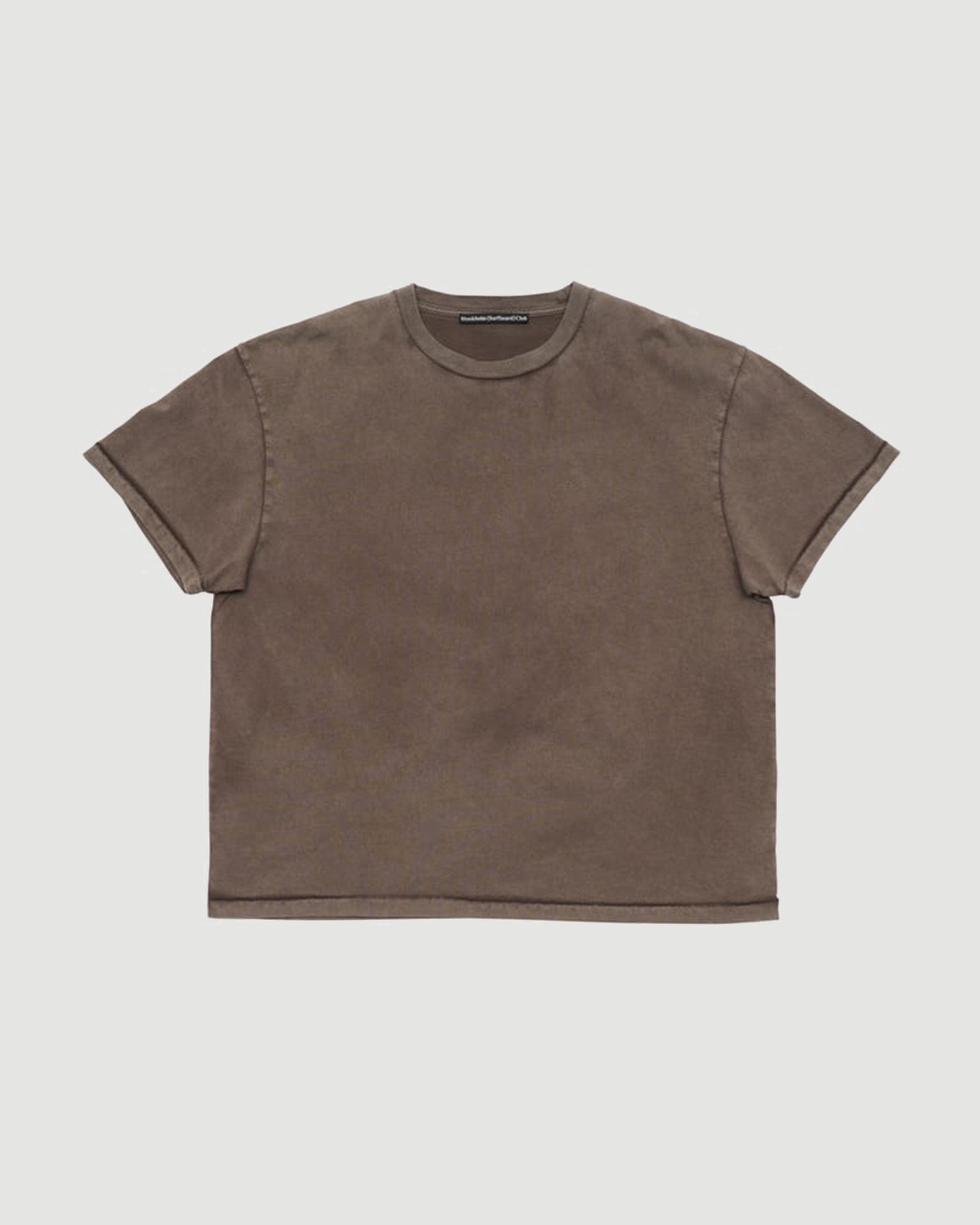 Stockholm Surfboard Club Box Tee Back Logo Hickoru T-shirt S/S Men