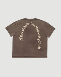 Stockholm Surfboard Club Box Tee Back Logo Hickoru T-shirt S/S Men