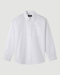 A.P.C. Chemise Boyfriend Blanc Shirt L/S Women