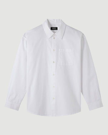 A.P.C. Chemise Boyfriend Blanc Shirt L/S Women