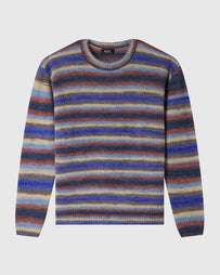 A.P.C. Pull Bryce Blue MEN KNITWEAR