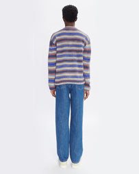 A.P.C. Pull Bryce Blue MEN KNITWEAR