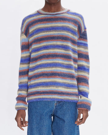 A.P.C. Pull Bryce Blue MEN KNITWEAR